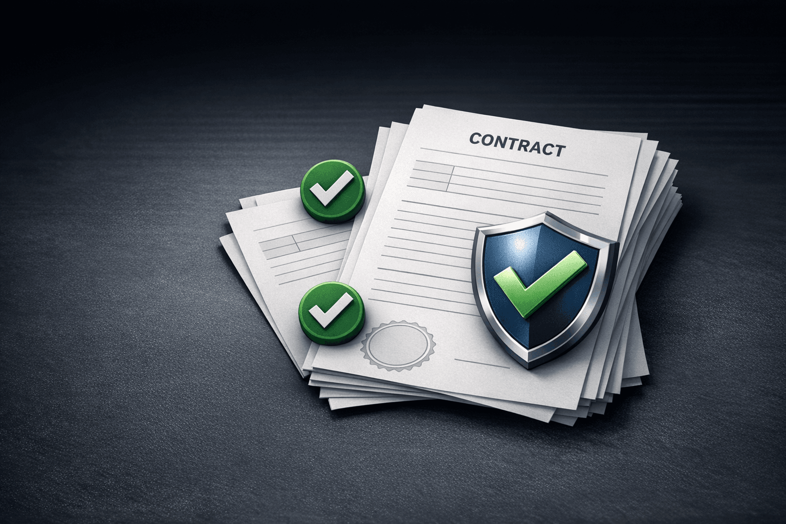 Compliance and contracts illustration