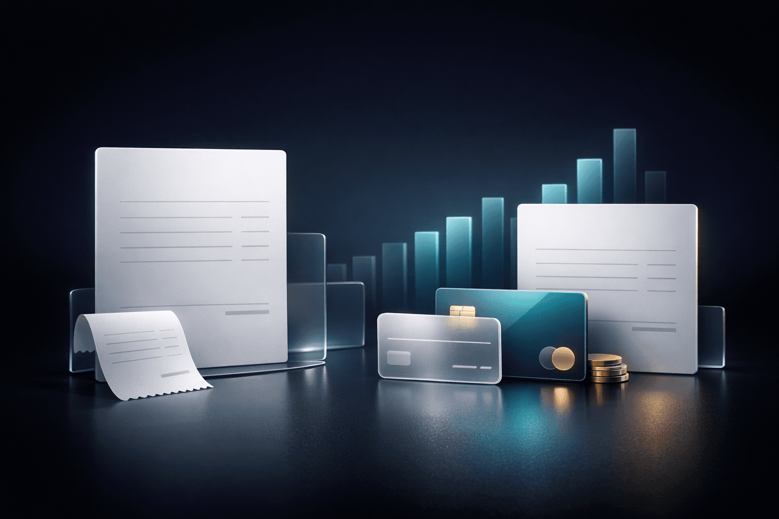 Payments and invoicing illustration